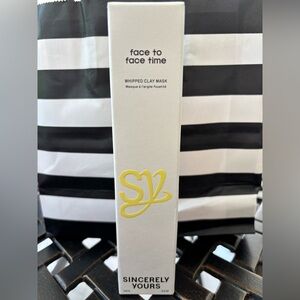 Face to Face time Whipped Clay Mask